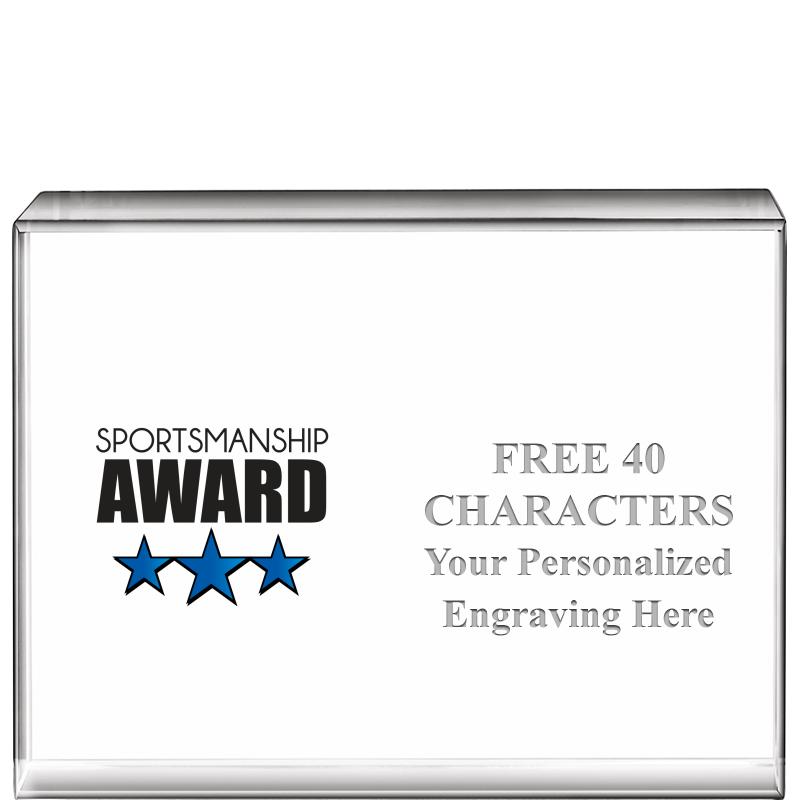 4"x3"HORIZONTAL DISPLAY CRYSTL