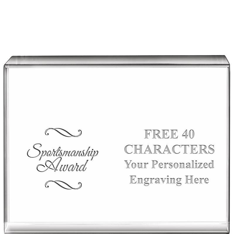 4"x3"HORIZONTAL DISPLAY CRYSTL