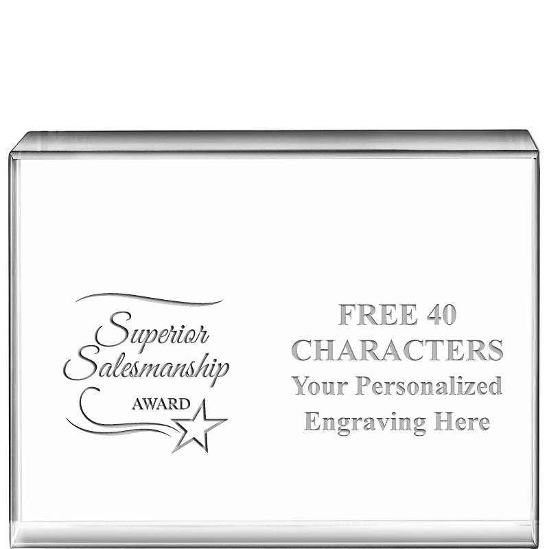 4"x3"HORIZONTAL DISPLAY CRYSTL