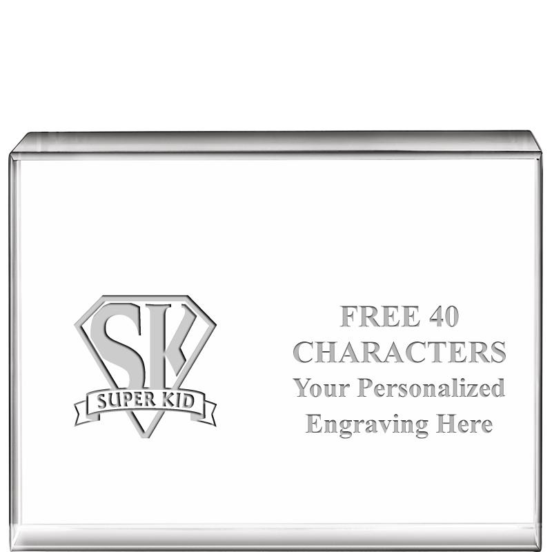 4"x3"HORIZONTAL DISPLAY CRYSTL