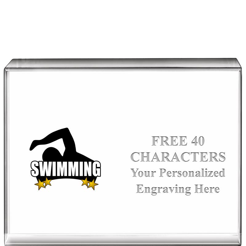 4"x3"HORIZONTAL DISPLAY CRYSTL