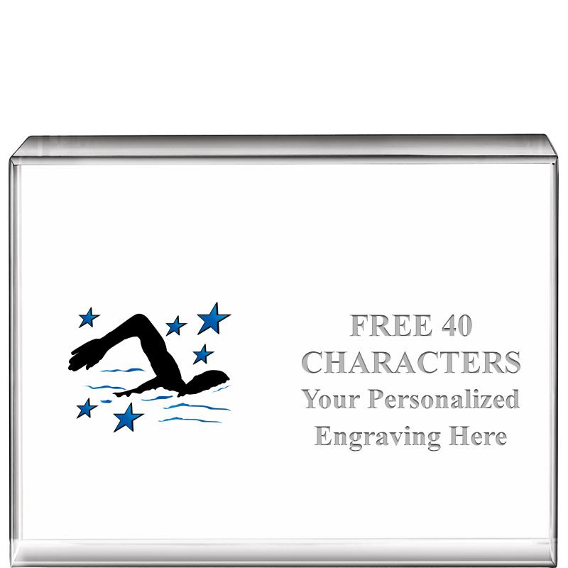 4"x3"HORIZONTAL DISPLAY CRYSTL