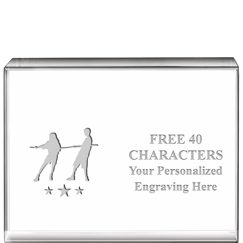 4"x3"HORIZONTAL DISPLAY CRYSTL