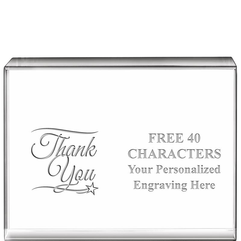 4"x3"HORIZONTAL DISPLAY CRYSTL