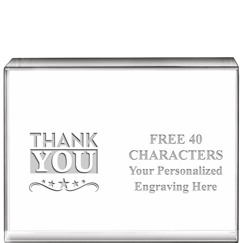 4"x3"HORIZONTAL DISPLAY CRYSTL