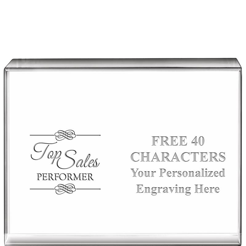 4"x3"HORIZONTAL DISPLAY CRYSTL