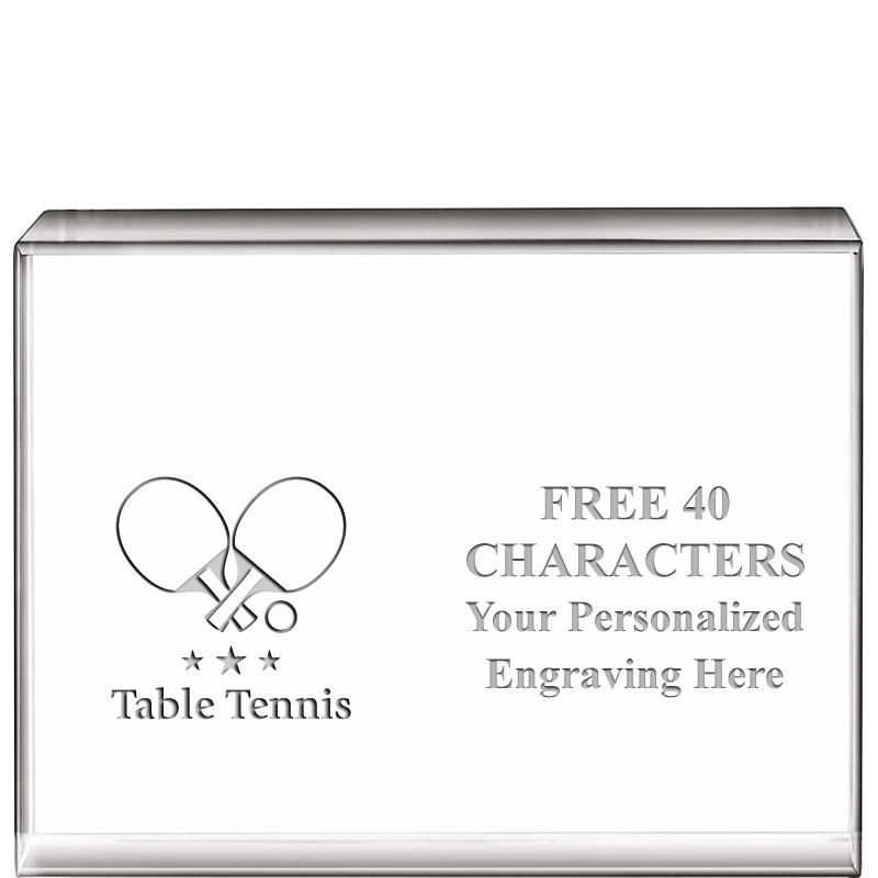 4"x3"HORIZONTAL DISPLAY CRYSTL