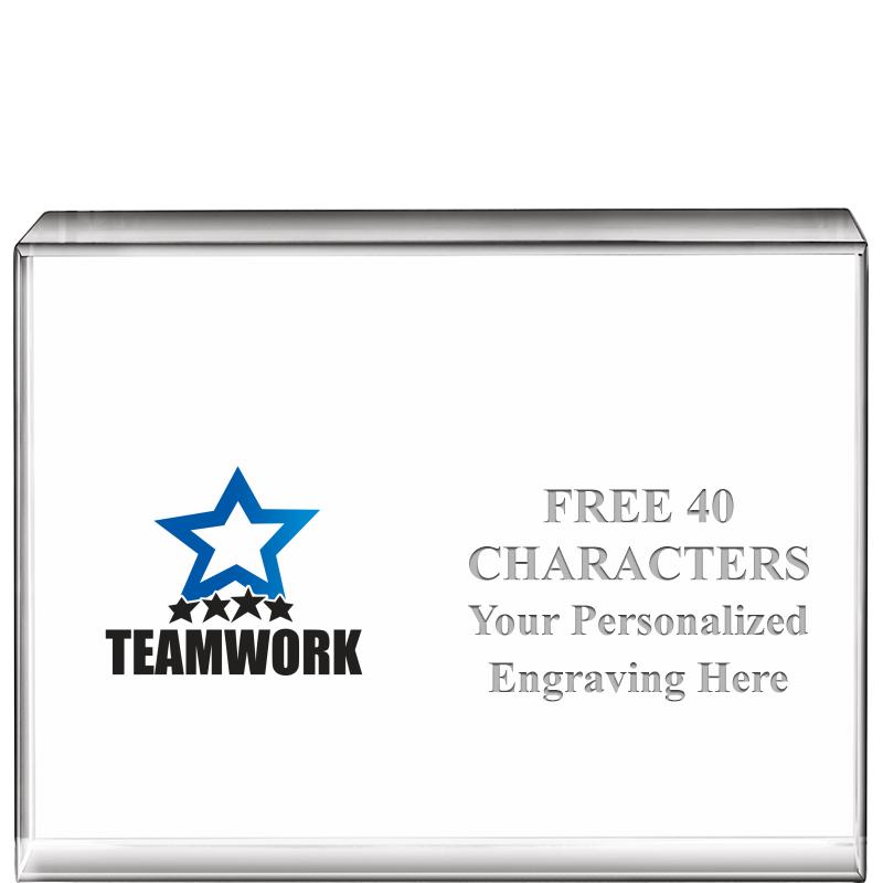 4"x3"HORIZONTAL DISPLAY CRYSTL