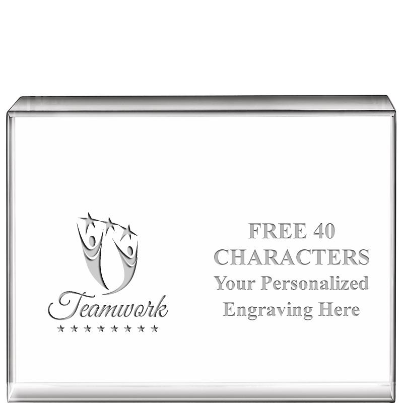 4"x3"HORIZONTAL DISPLAY CRYSTL