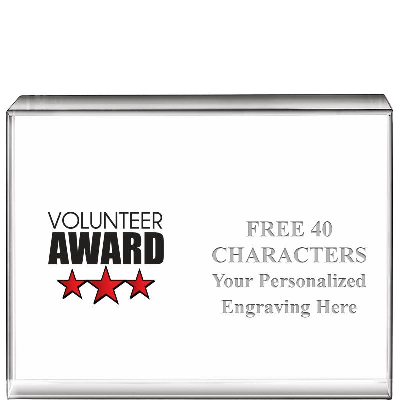 4"x3"HORIZONTAL DISPLAY CRYSTL