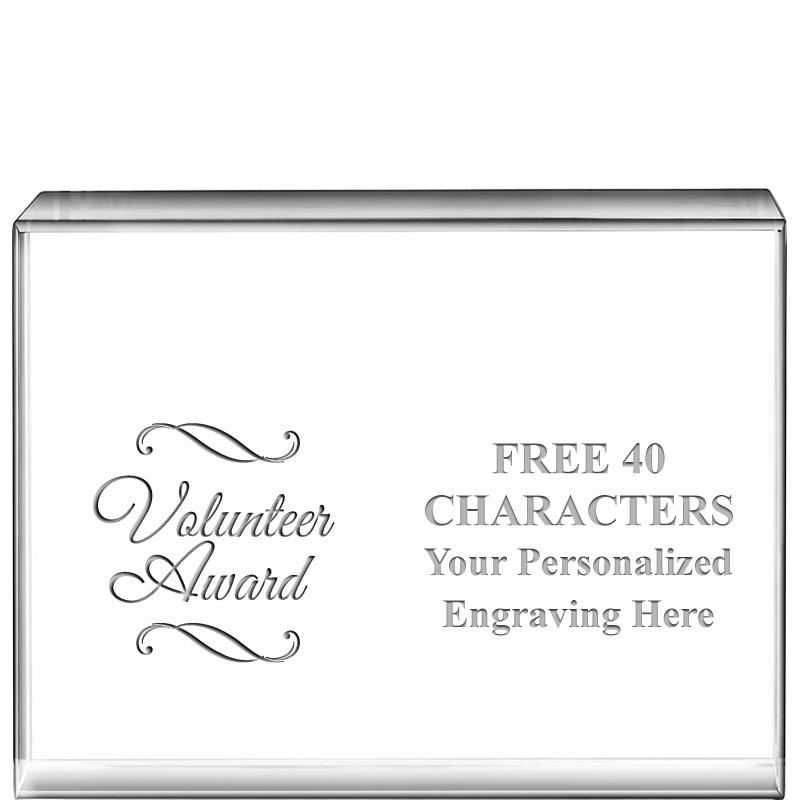 4"x3"HORIZONTAL DISPLAY CRYSTL