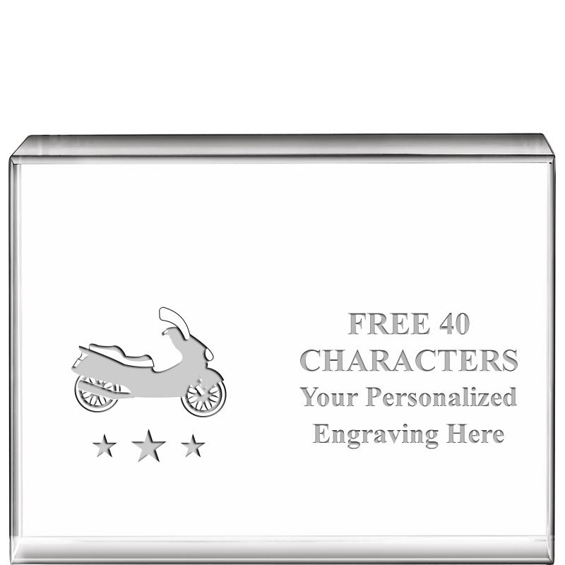 4"x3"HORIZONTAL DISPLAY CRYSTL