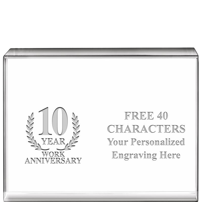 4"x3"HORIZONTAL DISPLAY CRYSTL