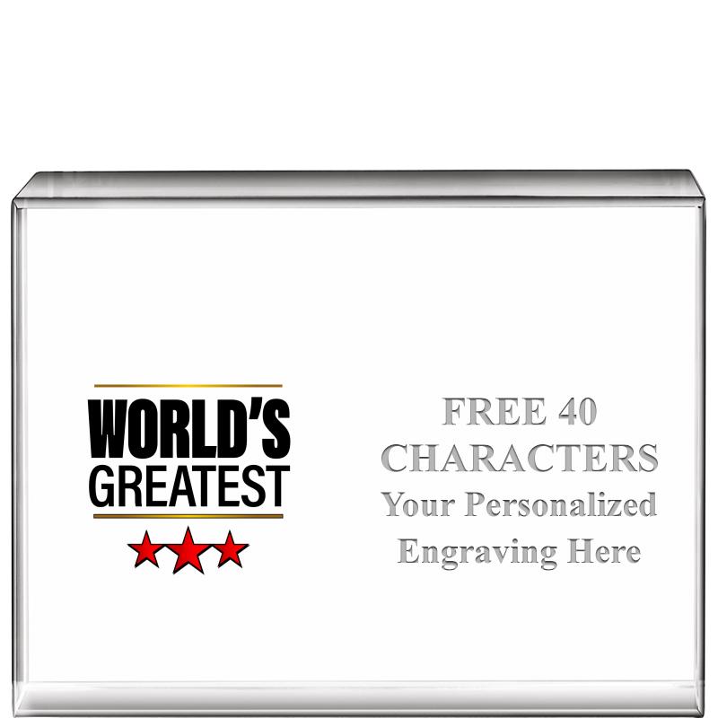 4"x3"HORIZONTAL DISPLAY CRYSTL