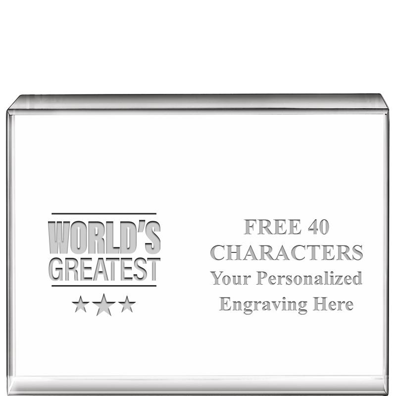 4"x3"HORIZONTAL DISPLAY CRYSTL