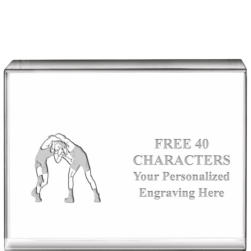 4"x3"HORIZONTAL DISPLAY CRYSTL