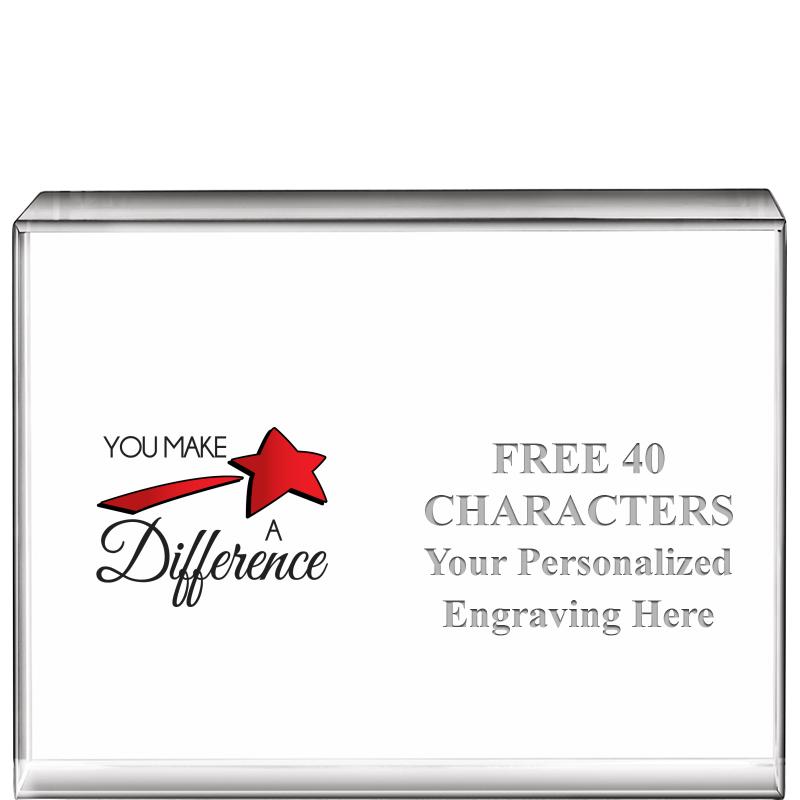 4"x3"HORIZONTAL DISPLAY CRYSTL