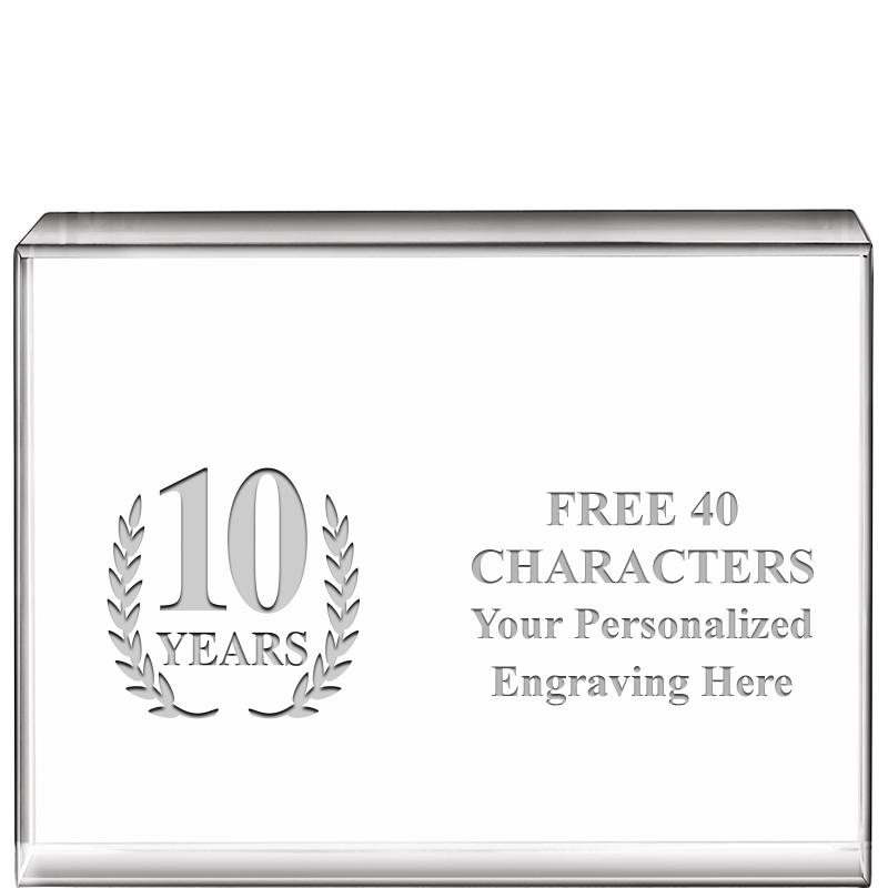 4"x3"HORIZONTAL DISPLAY CRYSTL