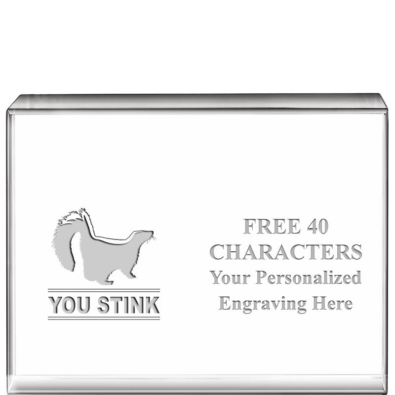 4"x3"HORIZONTAL DISPLAY CRYSTL