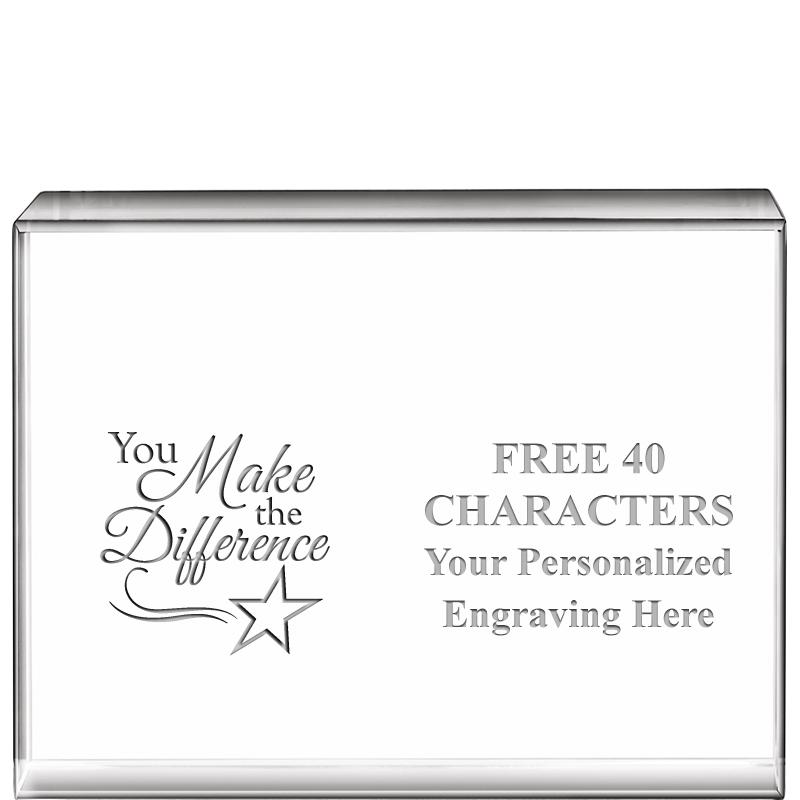 4"x3"HORIZONTAL DISPLAY CRYSTL