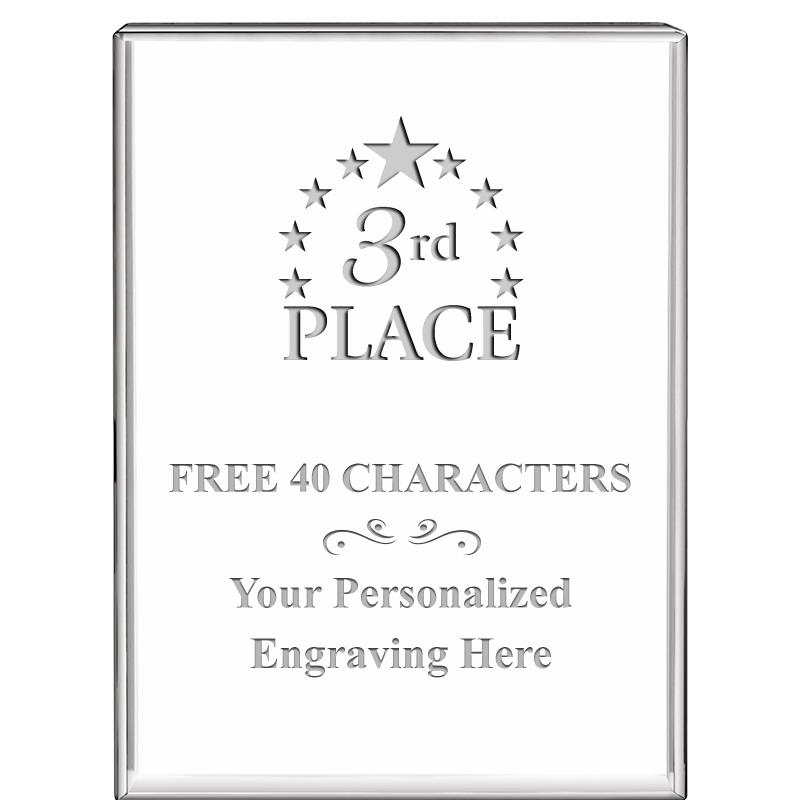 3"x4"VERTICAL DISPLAY CRYSTL