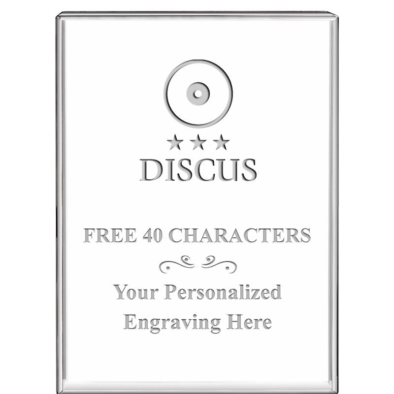 3"x4"VERTICAL DISPLAY CRYSTL