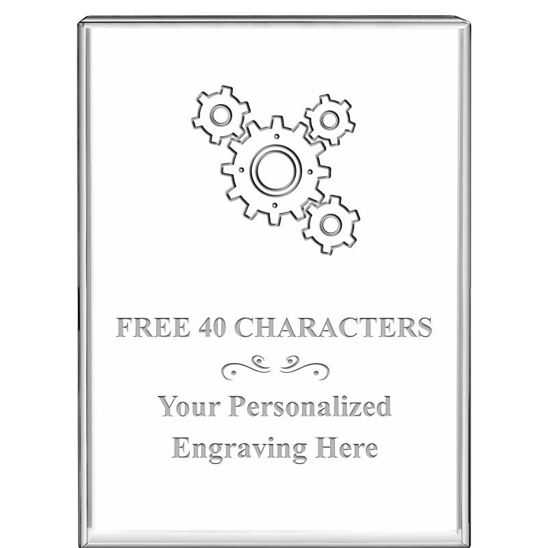 3"x4"VERTICAL DISPLAY CRYSTL