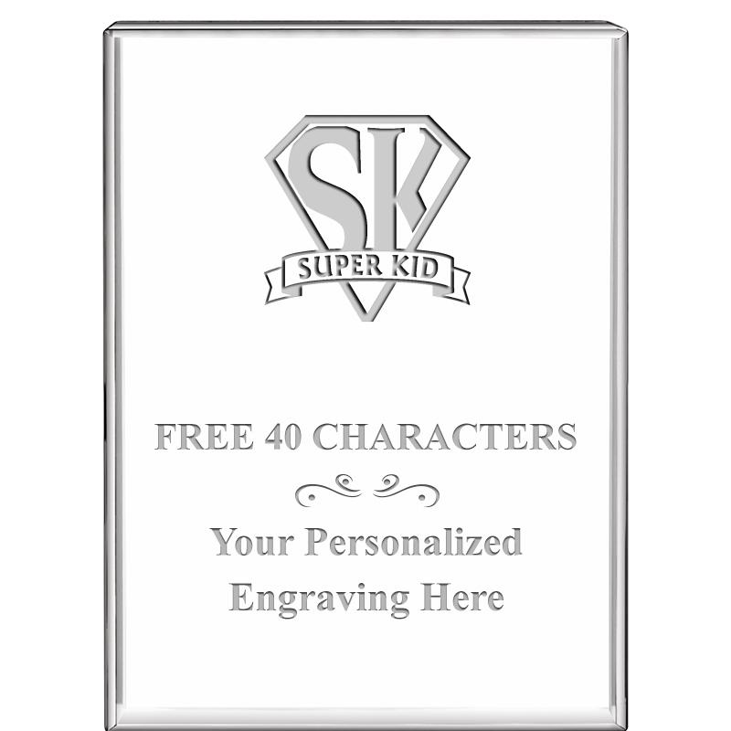 3"x4"VERTICAL DISPLAY CRYSTL