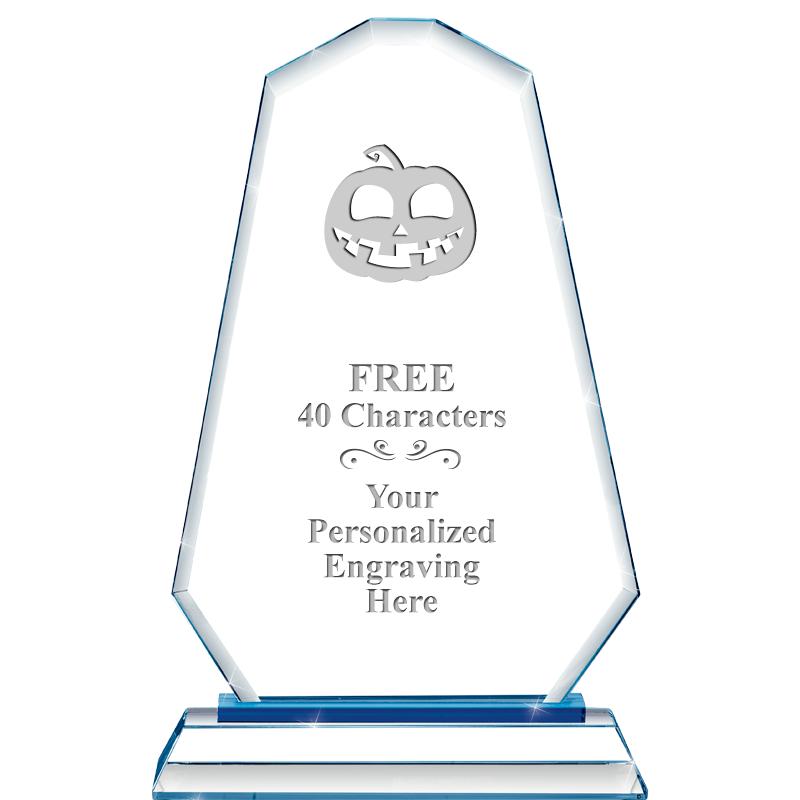 8"BLUE EMPHASIS SUMMIT CRYSTAL