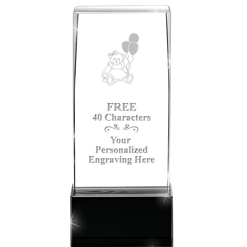 5 3/4" ONYX LUX CRYSTALS