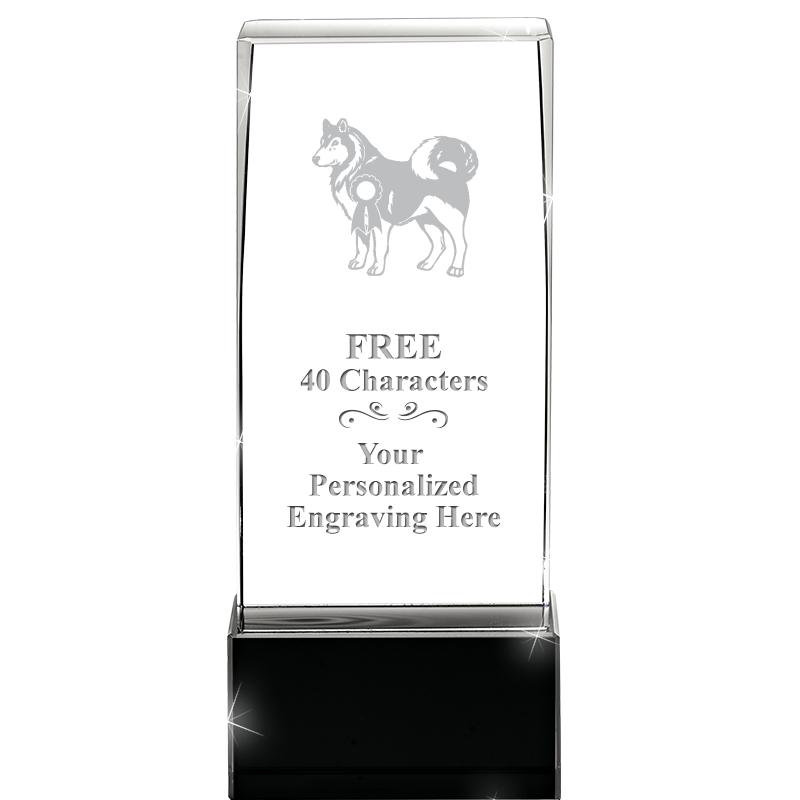 5 3/4" ONYX LUX CRYSTALS