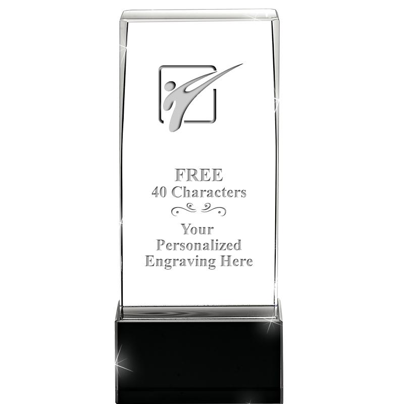 5 3/4" ONYX LUX CRYSTALS