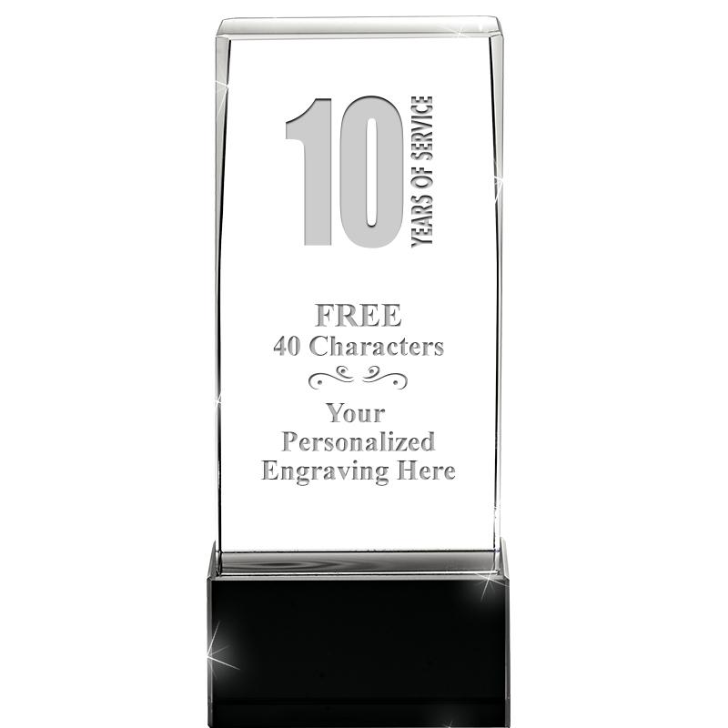 5 3/4" ONYX LUX CRYSTALS