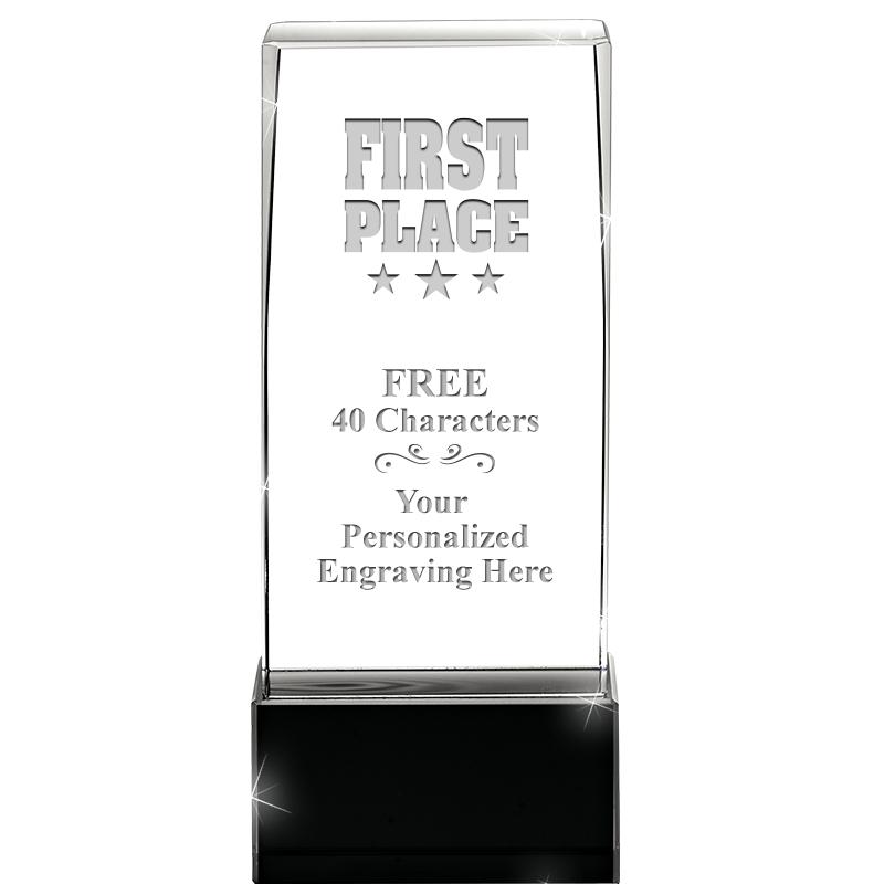 5 3/4" ONYX LUX CRYSTALS