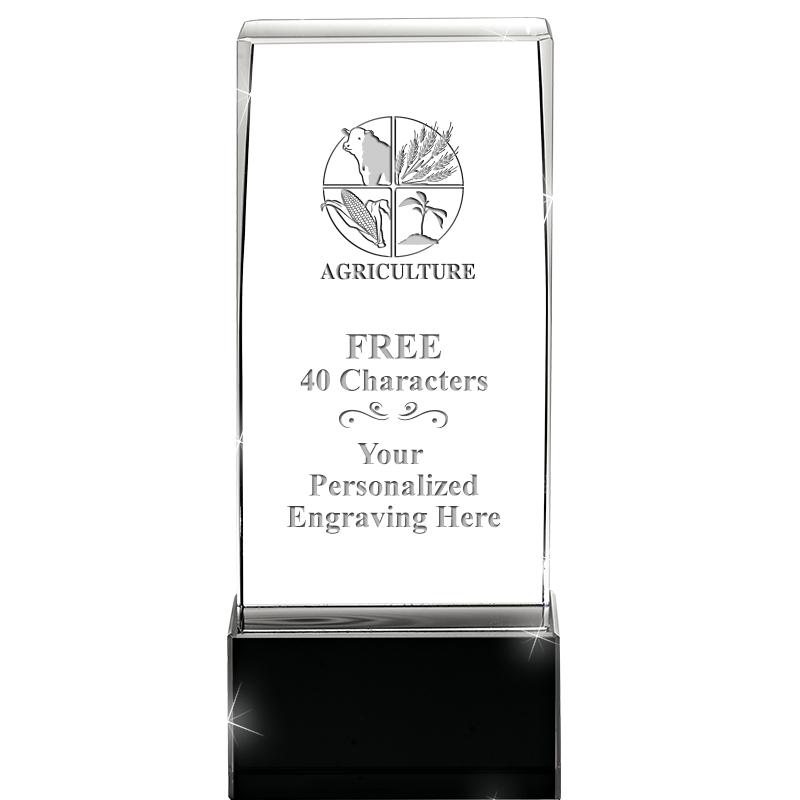 5 3/4" ONYX LUX CRYSTALS