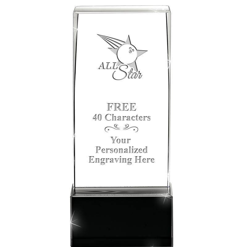 5 3/4" ONYX LUX CRYSTALS