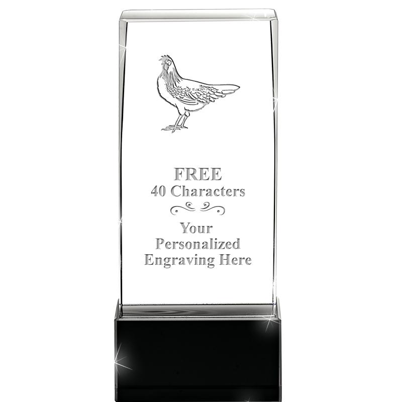 5 3/4" ONYX LUX CRYSTALS