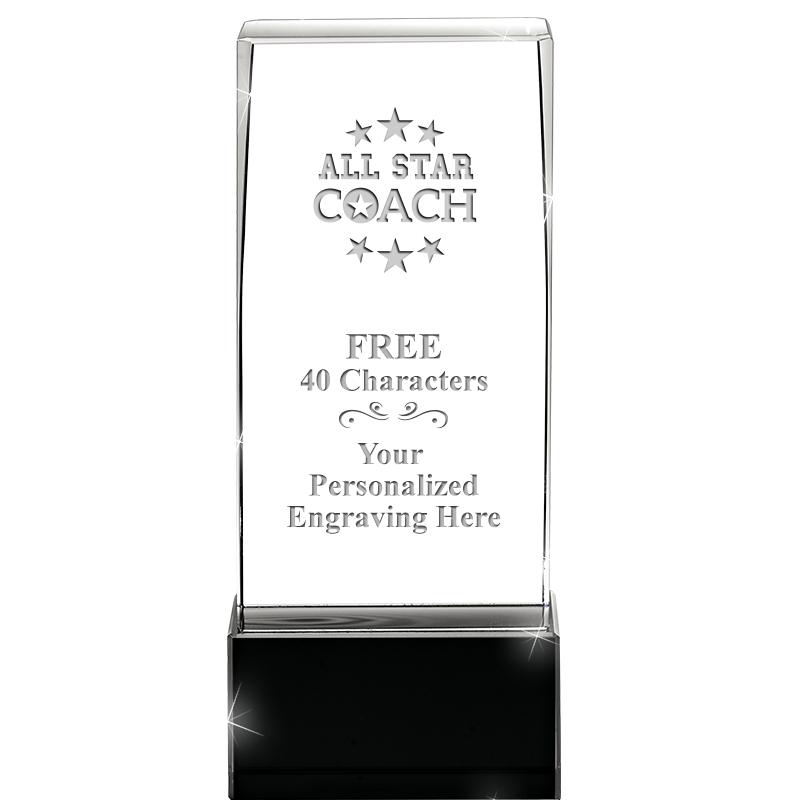 5 3/4" ONYX LUX CRYSTALS