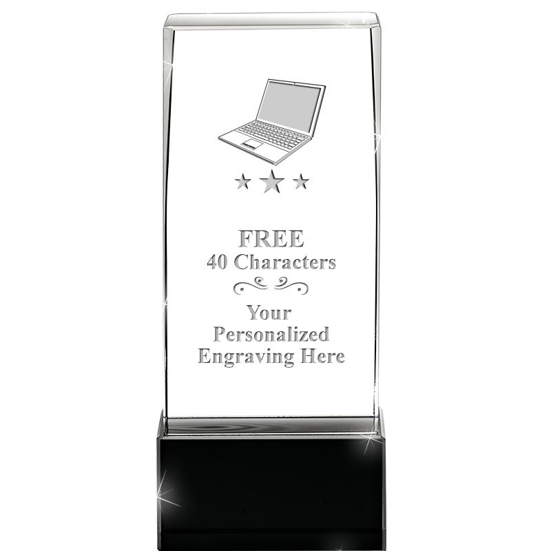 5 3/4" ONYX LUX CRYSTALS