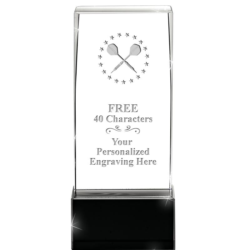 5 3/4" ONYX LUX CRYSTALS