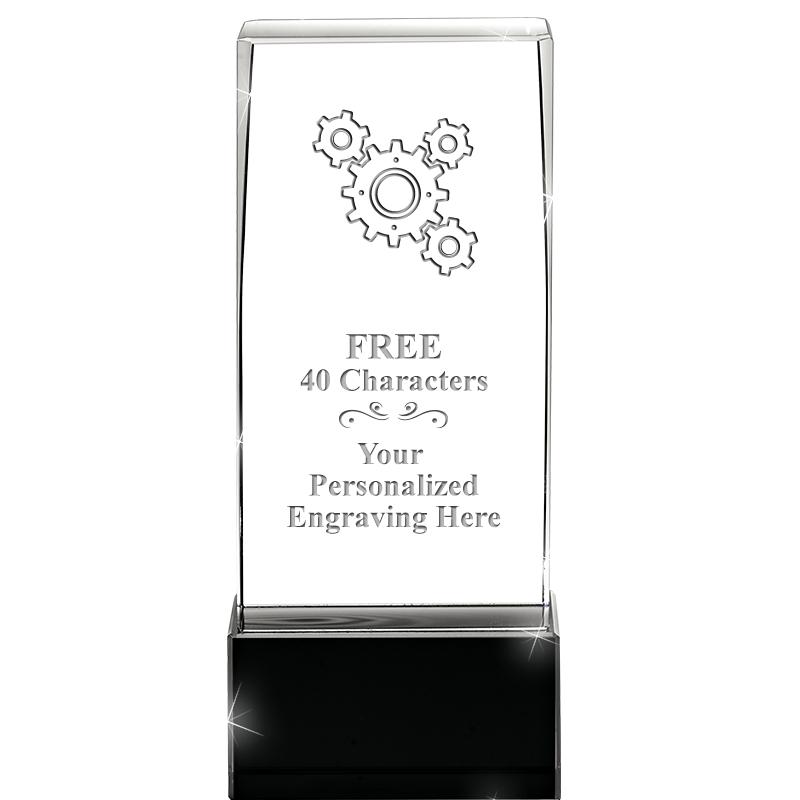 5 3/4" ONYX LUX CRYSTALS