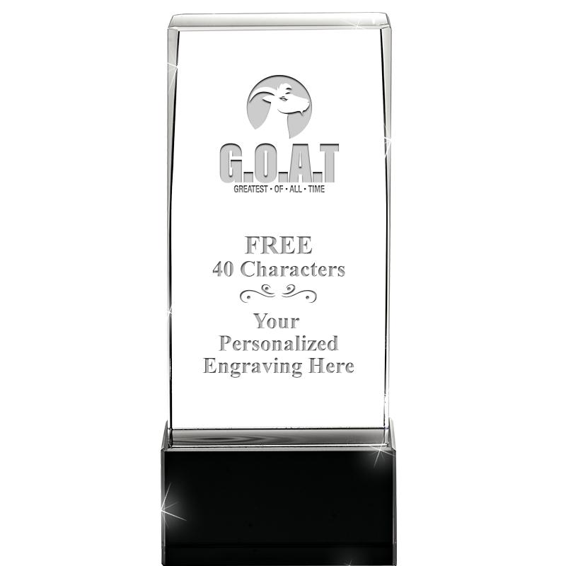 5 3/4" ONYX LUX CRYSTALS