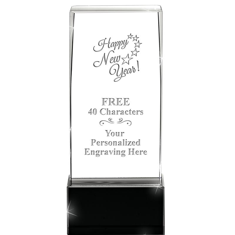 5 3/4" ONYX LUX CRYSTALS