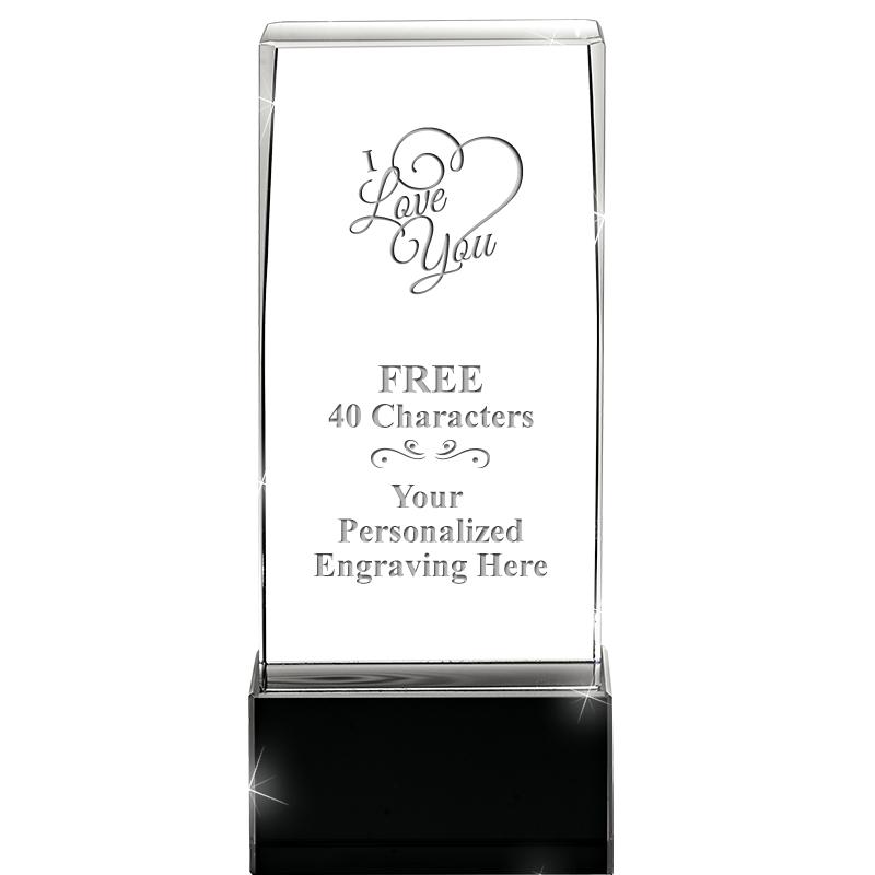 5 3/4" ONYX LUX CRYSTALS