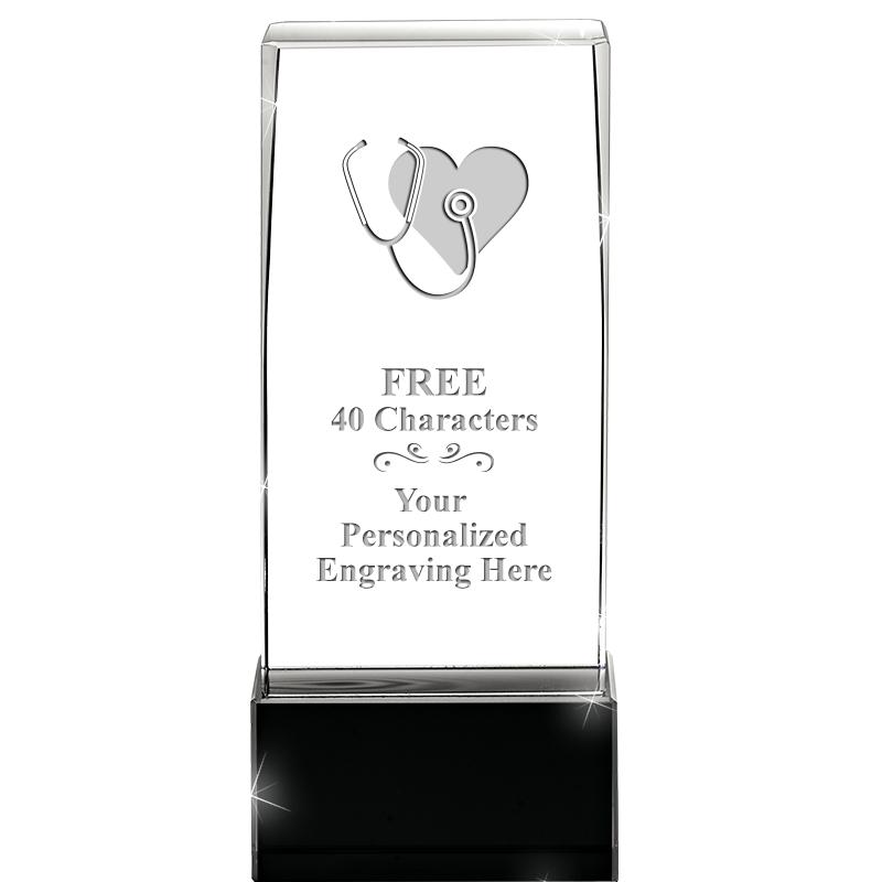 5 3/4" ONYX LUX CRYSTALS