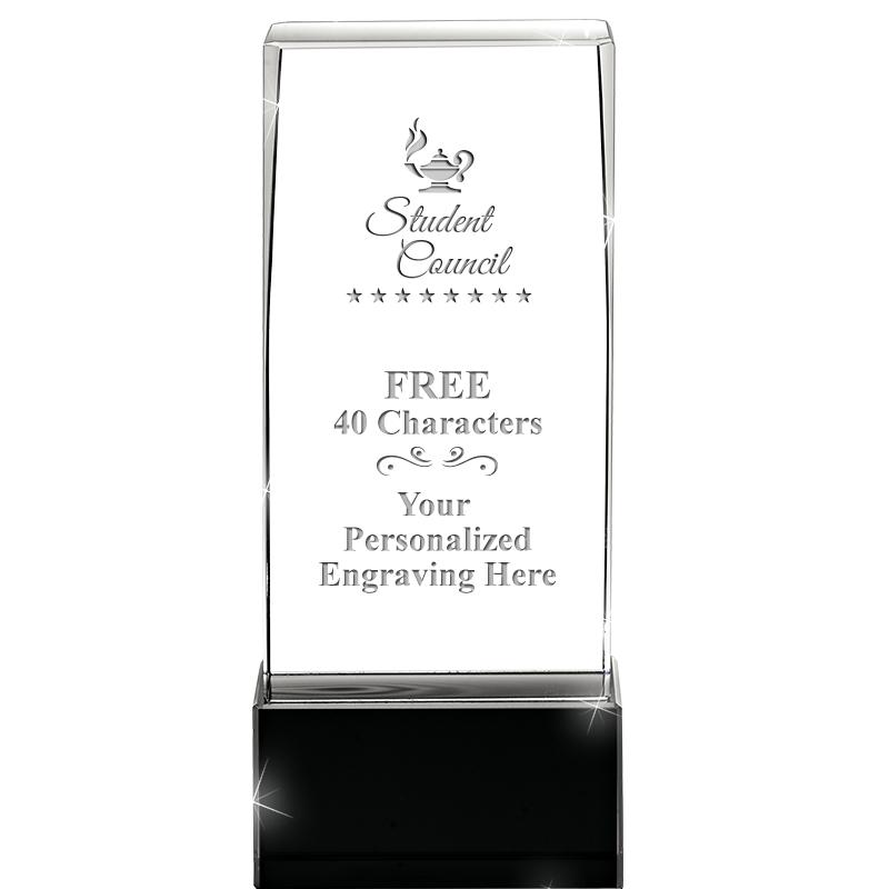 5 3/4" ONYX LUX CRYSTALS