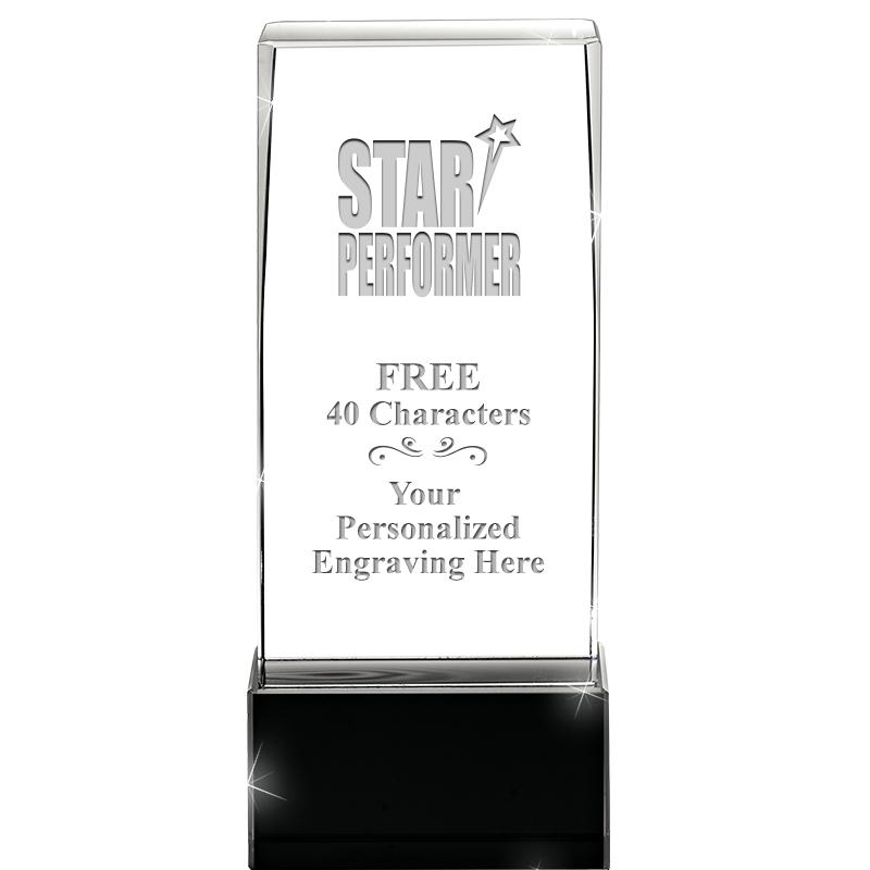 5 3/4" ONYX LUX CRYSTALS