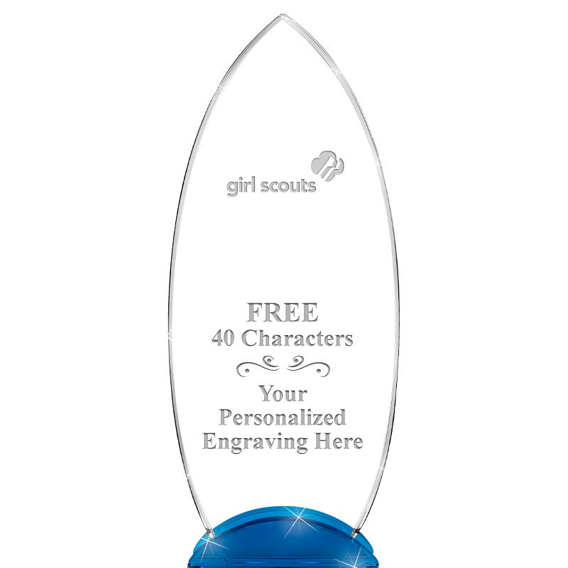 12" BLUE BEACON CRYSTAL