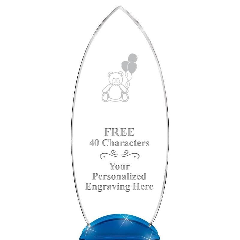 12" BLUE BEACON CRYSTAL