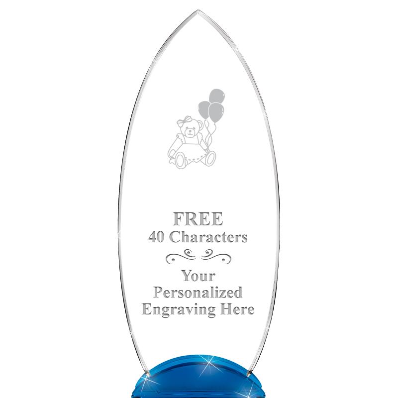 12" BLUE BEACON CRYSTAL